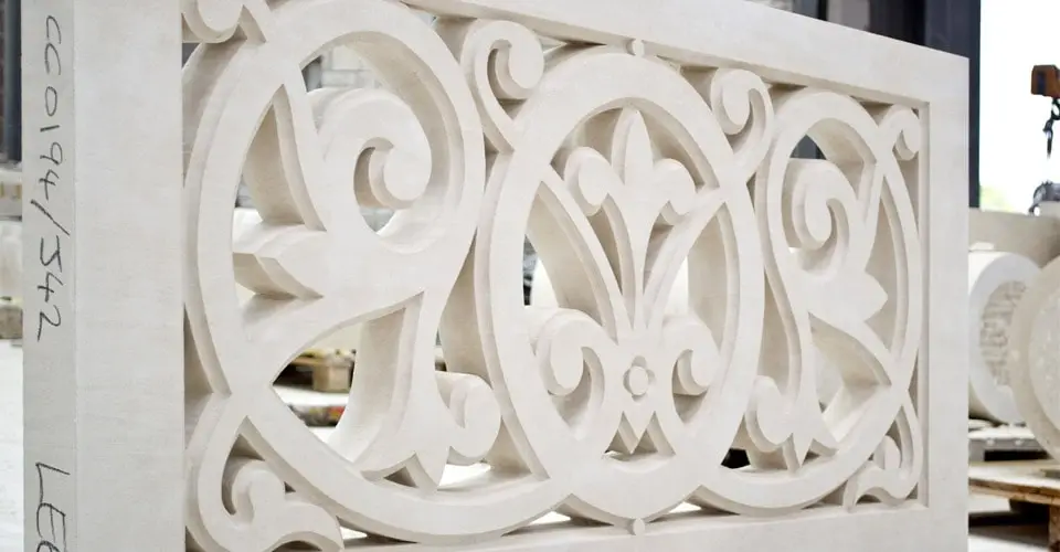 Bespoke Portland stone carving 