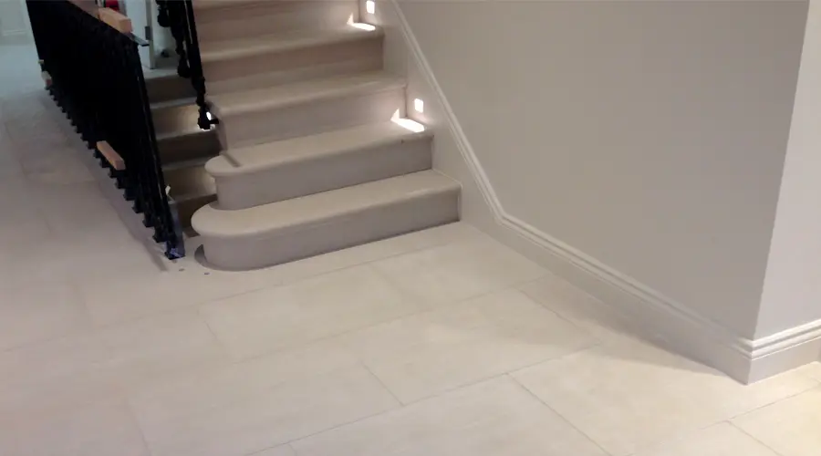 Portland limestone flooring 