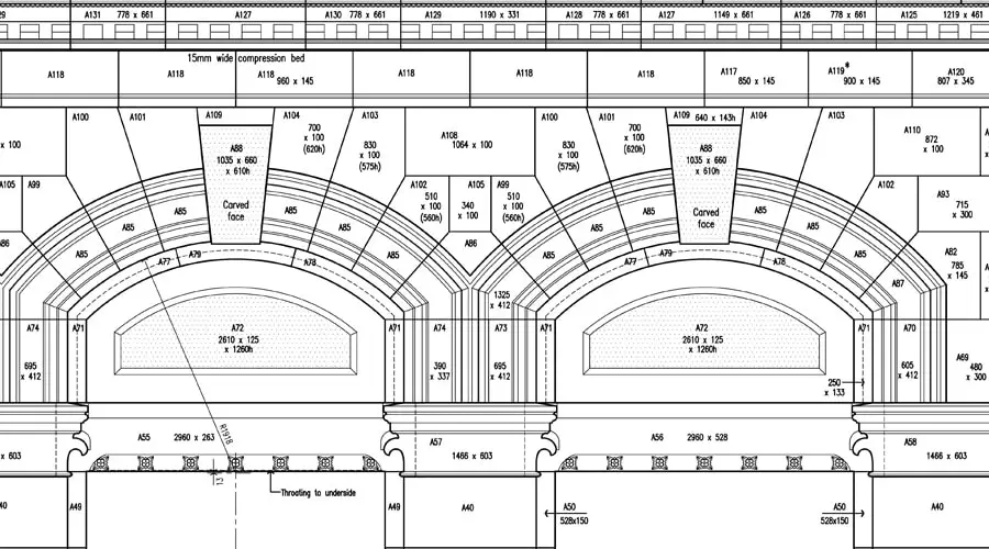 Portland stone estimate example