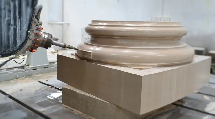 Portland stone CNC machines