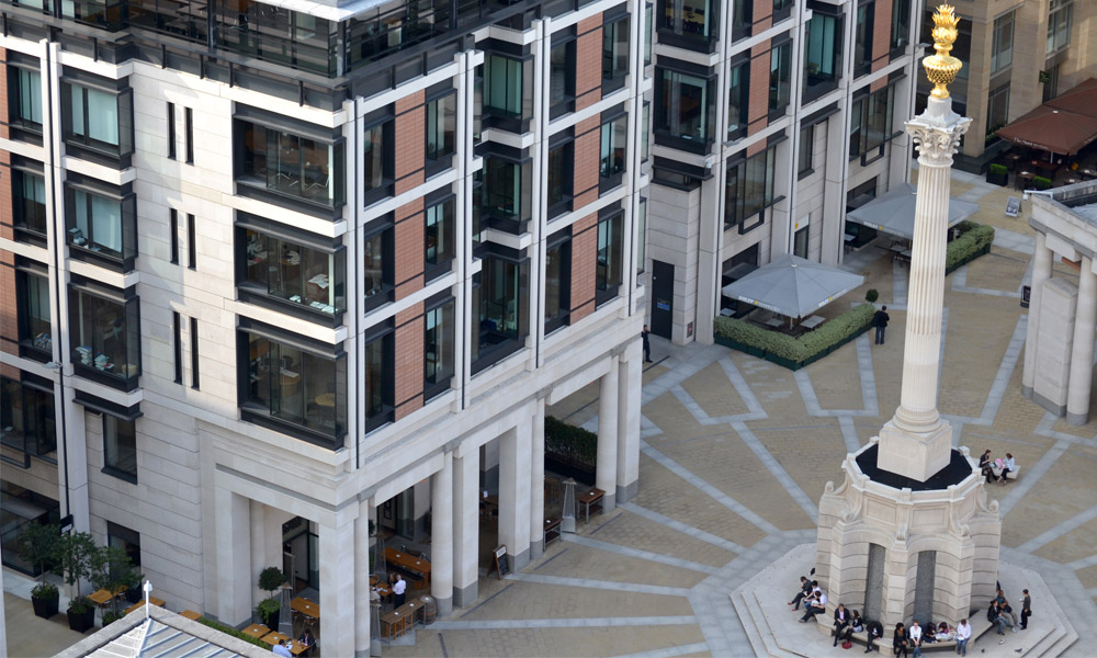 Paternoster Square Portland limestone project